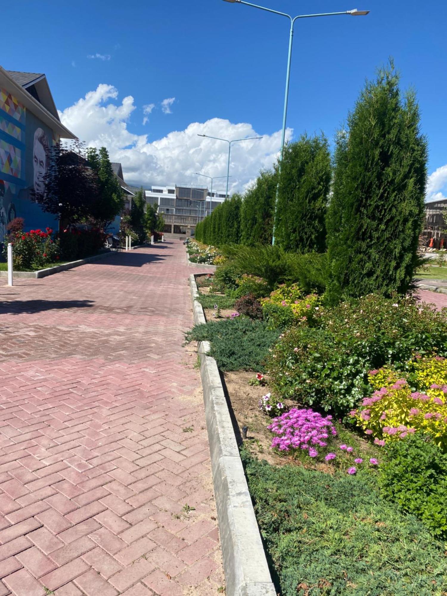 Таунхаус В Baytur Resort ボステリ エクステリア 写真