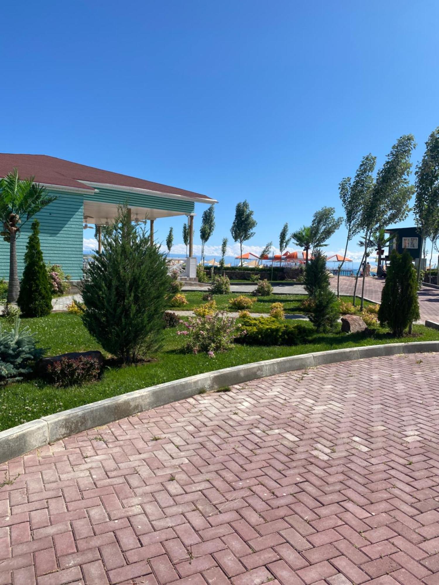 Таунхаус В Baytur Resort ボステリ エクステリア 写真