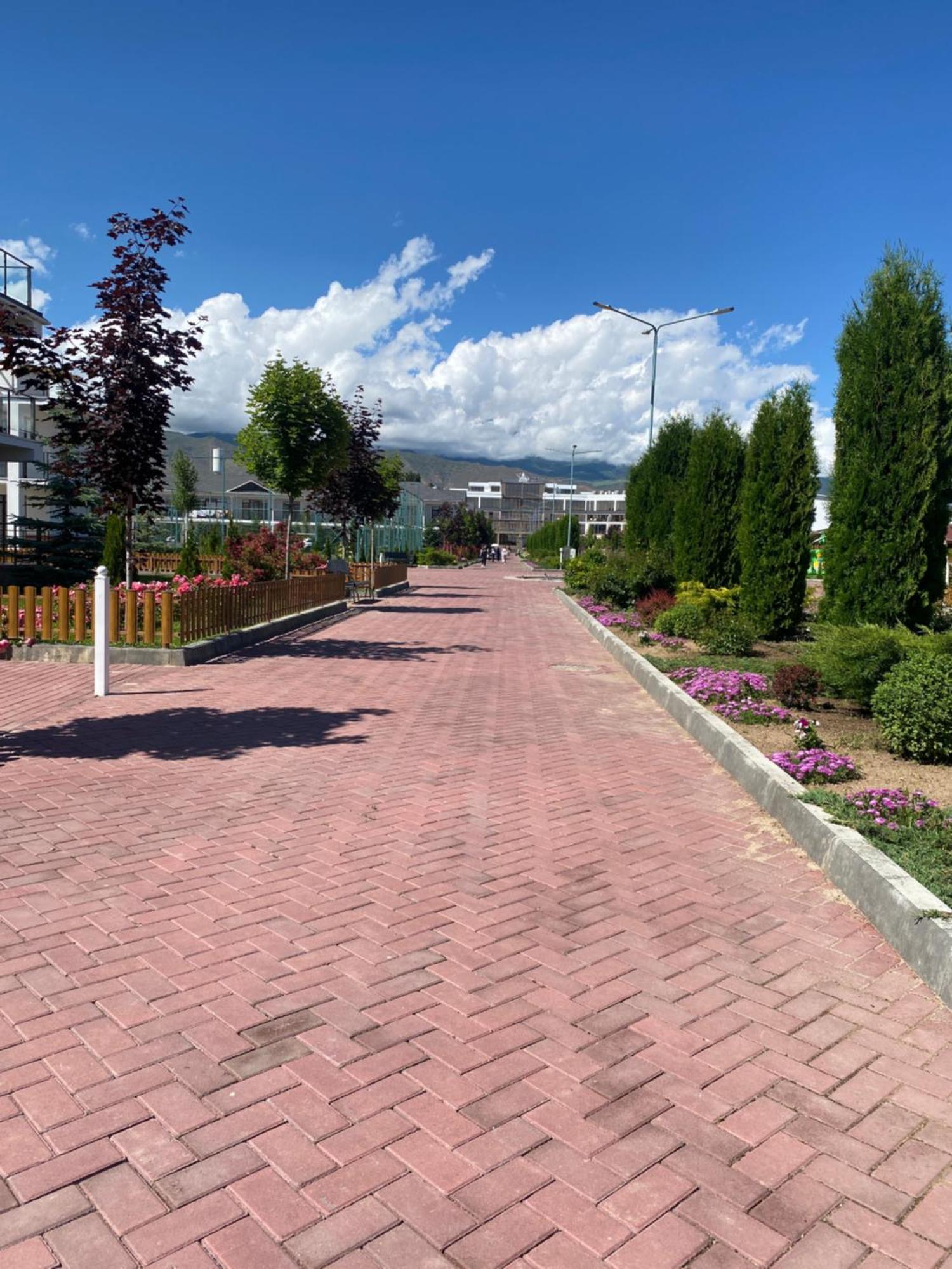 Таунхаус В Baytur Resort ボステリ エクステリア 写真